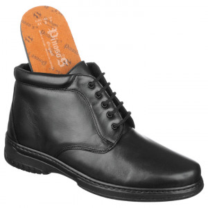 Ghete confort,  piele naturala, cu siret, pentru barbati, Pinosos 5685-N-H