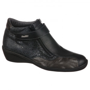 Ghete confort, piele naturala si stretch, dama, PodoWell Soledad