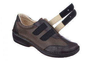 Pantofi confort, piele, dama, OrtoMed 3742 012-P154-P78