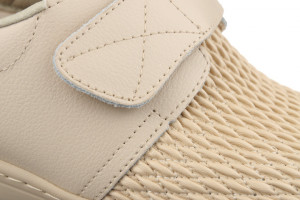 Pantofi ortopedici piele stretch femei PodoWell Psyche bej