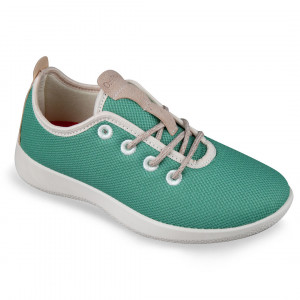 Pantofi sport, confort, pentru femei, OrtoMed 5001-T323 verde