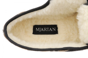 Pantofi de casa, imblaniti, unisex, Mjartan 852-K85