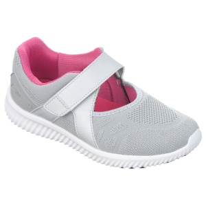 Pantofi sport confort, calapod lat, pentru femei, PodoWell Valba gri