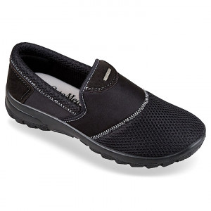 Pantofi sport, confortabili, dama OrtoMed 4001-T21 negri