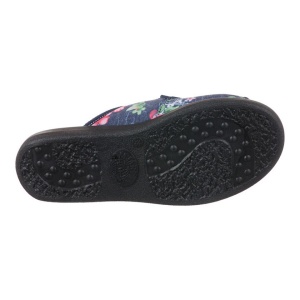 Papuci de casa, confort, femei Mjartan 543-LC74-L27 bleumarin