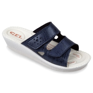 Papuci de strada, bleumarin, dama, Mjartan 2814-S73 brant gel
