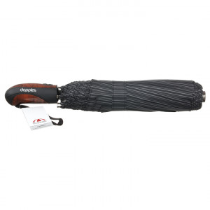Umbrela de ploaie, Doppler Business XM, negru dungi gri