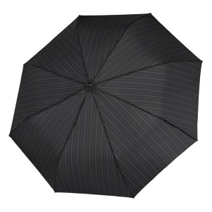 Umbrela ploaie Doppler Business XM neagra/dungi gri