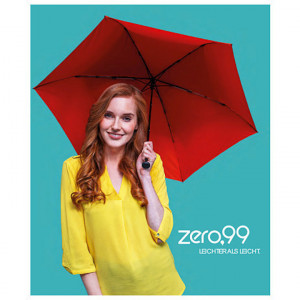 Umbrela rosie ploaie Doppler Carbon Zero 99 grame