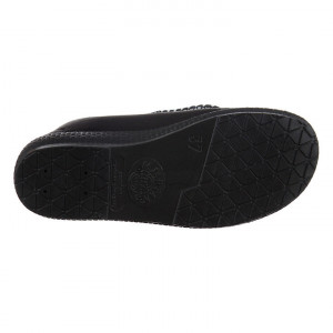 Ghete de casa imblanite pentru femei Mjartan 005-T44L negru