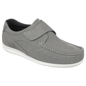 Mocasini confort piele naturala barbati, Pinosos 6413H gri
