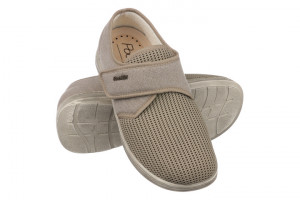 Pantofi confort, barbatesti, PodoWell Pierrick bej
