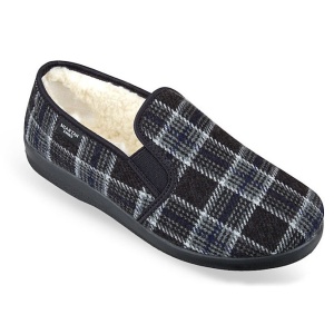 Pantofi de casa, barbatesti, imblaniti lana Mjartan 824-K10
