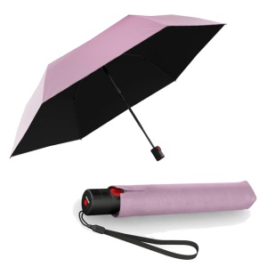 Umbrele de ploaie si de soare, Knirps U.200 Ultra Light roz, cu protectie UV