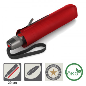 Umbrele ploaie, dublu-automate, Knirps Duomatic T.200 rosu