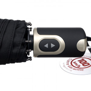 Umbrela ploaie, negru uni, Doppler CarbonSteel