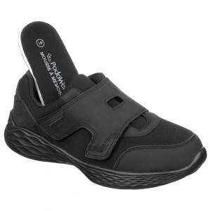 Adidasi confort,  brant spuma cu memorie, PodoWell Verano negru