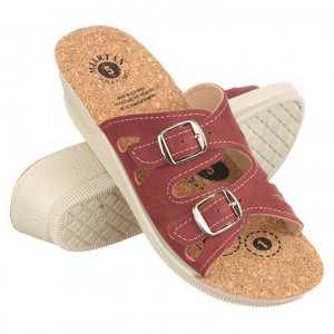 Papuci dama, Mjartan 2802-N16K brant pluta naturala