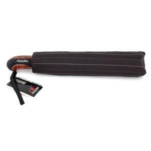 Umbrela ploaie Doppler Business XM neagra/dungi gri