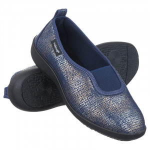 Balerini confort, bleumarin, dama, PodoWell Taissy