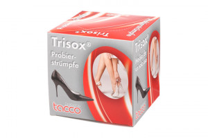 Ciorapi unica folosinta pentru magazine de incaltaminte - Original Trisox, cutie 140 bucati