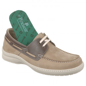 Mocasini piele, confort, barbatesti, Pinosos 7945 bej