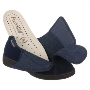 Pantofi confort,  pentru femei si barbati, PodoWell Anite bleumarin
