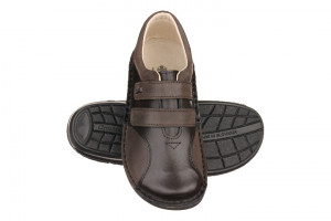 Pantofi confort, piele naturala, dama OrtoMed, 3744 012-P154-P78