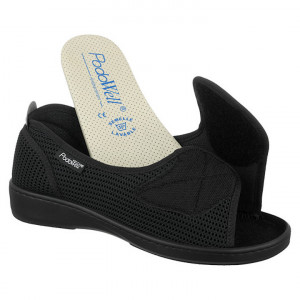 Pantofi decupati, confort, pentru femei, PodoWell Allure - brant detasabil