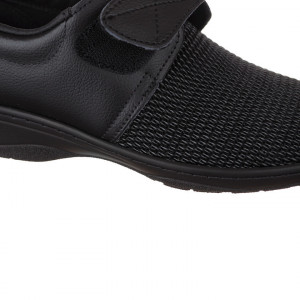 Pantofi ortopedici, piele naturala, dama, PodoWell Psyche negru