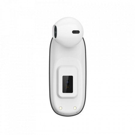 Bratara fitness smart V08S casca bluetooth, monitorizare puls, pedometru, vibratii, notificari, anti-lost, alerta sedentarism, Android, iOS, negru