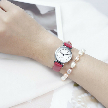 Ceas de dama Geneva Classic red