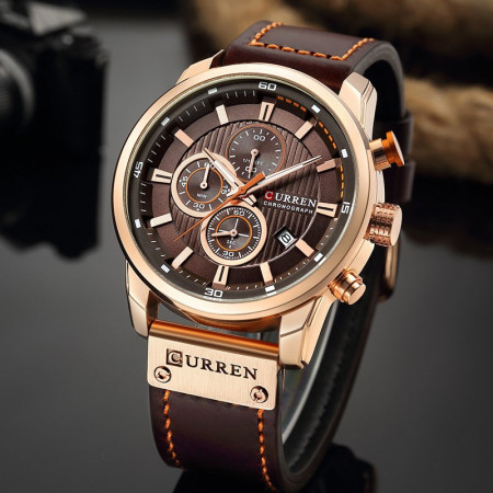 Ceas barbatesc Curren gold plate