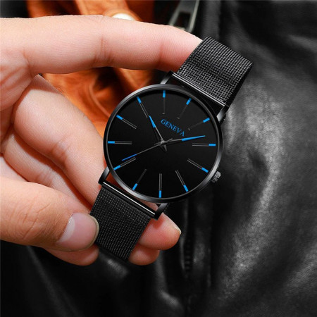 Ceas barbatesc Geneva blue Origin