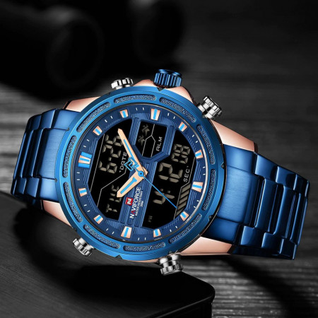Ceas barbatesc Naviforce NF9138S Blue
