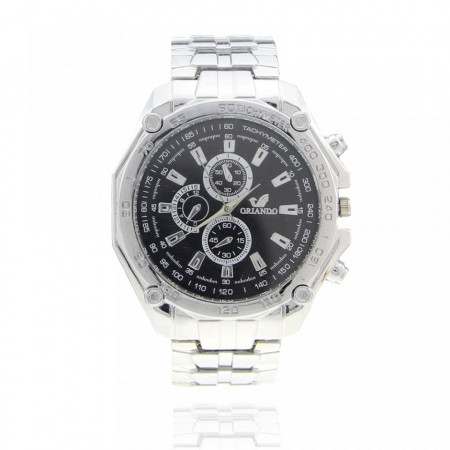 Ceas barbatesc Orlando silver black