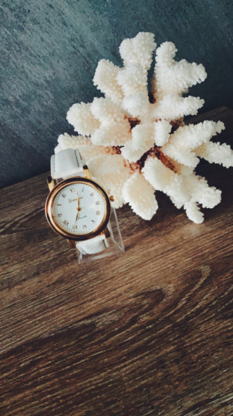 Ceas de dama Geneva Idunna white