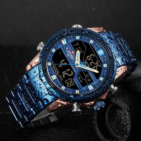Ceas barbatesc Naviforce NF9138S Blue