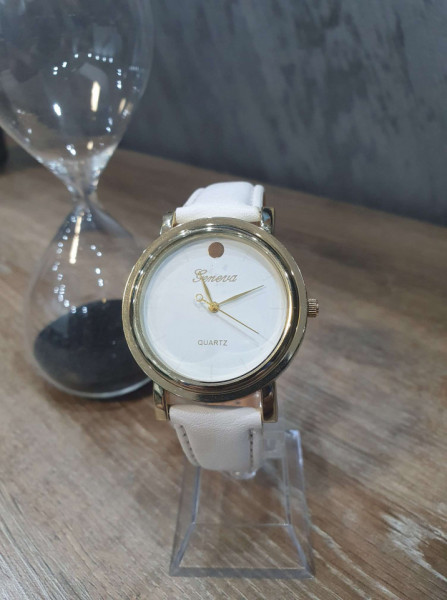 Ceas de dama Geneva gold white