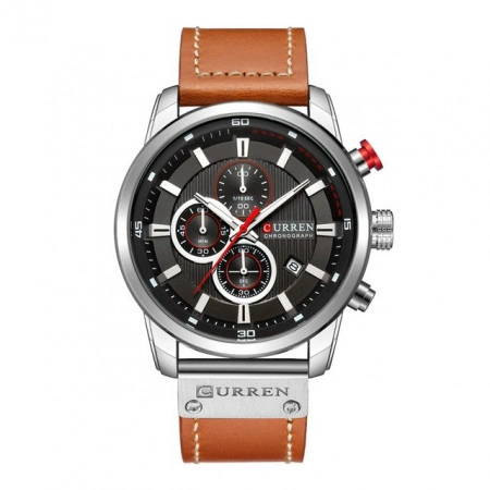 Ceas barbatesc Curren 8291 silver plate
