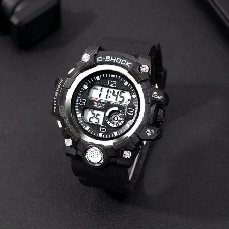 Set cadou cu ceas barbatesc C-Shock ZH11149BDLV si o bratara cu Timona