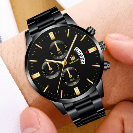 Ceas barbatesc Shaarms business negru