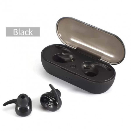 Casti audio wireless Y30 cu bluetooth 5.0 tip in-ear