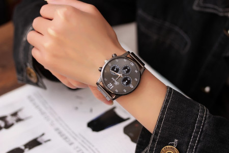 Ceas barbatesc Gescar black vision
