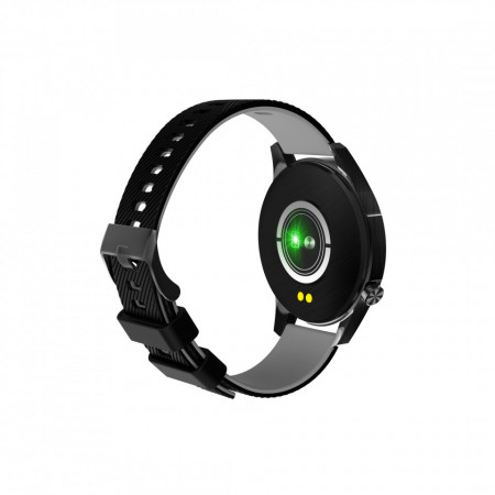 Ceas smartwatch F22L, ritm cardiac, nivel oxigen sange, padometru, iOS si Android, Bluetooth 4.0
