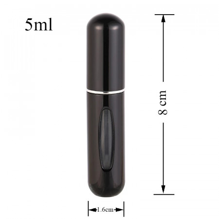 Sticluta reincarcabila de parfum cu atomizor