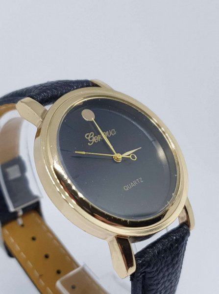 Ceas de dama Geneva gold black