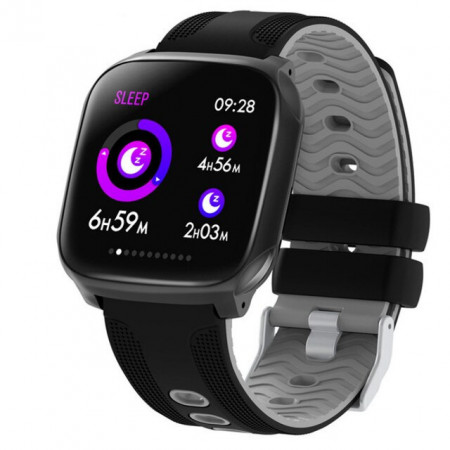 Ceas smartwatch F12, ritm cardiac, padometru, Android, iOS, Bluetooth 4.0