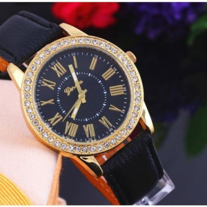 Ceas de dama Geneva Persefona black
