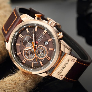 Ceas barbatesc Curren gold plate